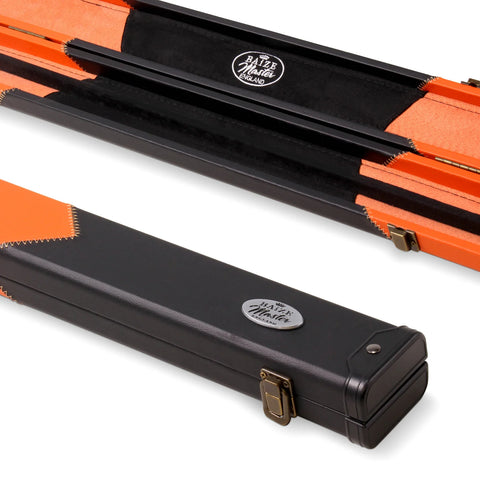 Baize Master 1 Piece Arrow Case with Plastic Ends - Holds 2 Cues (Various Colours)