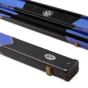 Baize Master 1 Piece Arrow Case with Plastic Ends - Holds 2 Cues (Various Colours)