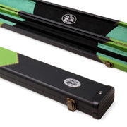 Baize Master 1 Piece Arrow Case with Plastic Ends - Holds 2 Cues (Various Colours)