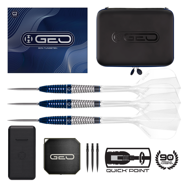 Harrows Geo 02 Torpedo 90% Quick Point Darts