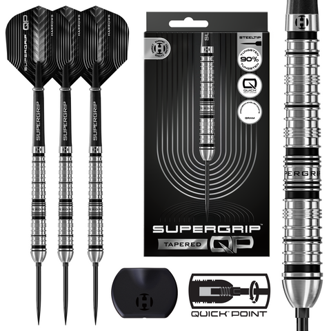 Harrows Supergrip QP 90% Tapered Quick Point Darts