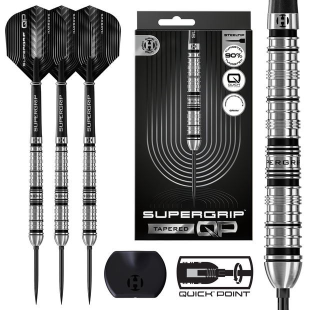 Harrows Supergrip QP 90% Tapered Quick Point Darts