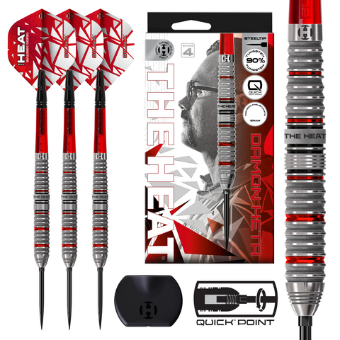 Harrows Damon Heta 90% Series 4 Quick Point Darts