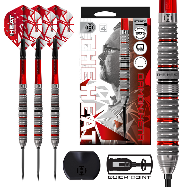 Harrows Damon Heta 90% Series 4 Quick Point Darts