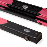 Baize Master 1 Piece Arrow Case with Plastic Ends - Holds 2 Cues (Various Colours)