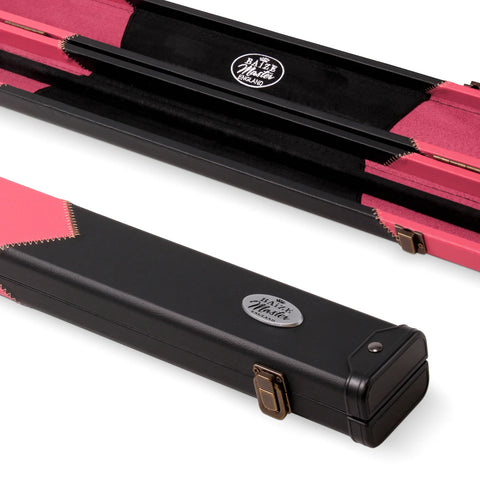 Baize Master 1 Piece Arrow Case with Plastic Ends - Holds 2 Cues (Various Colours)
