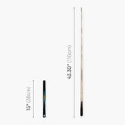 Pro 147 Pearl Series 3/4 Cue 57" - Multiple Colours Available