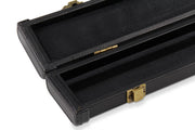 Deluxe Plain Black 3/4 Case