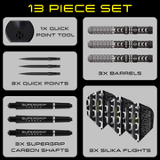 Harrows Chizzy 90% Series 4 Quick Point Darts