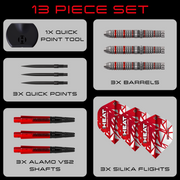 Harrows Damon Heta 90% Series 4 Quick Point Darts