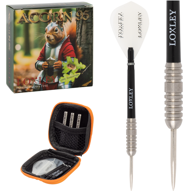Loxley Acorn 95 Steel Tip Darts 14g