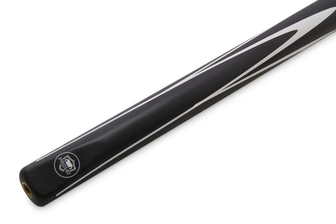 Pro 147 Black & White Striker 3/4 Cue 57"