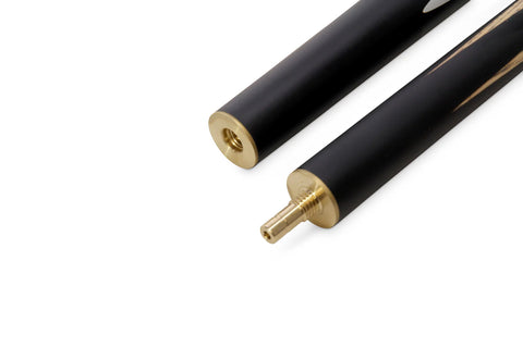 Pro 147 Black & White Striker 3/4 Cue 57"