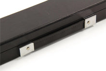 Load image into Gallery viewer, Baize Master 3/4 Plain Black Attache Case Snooker Cue Case – Strong &amp; Spacious with plain corners