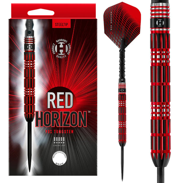 Harrows Red Horizon Darts 90% - 21g, 24g & 25g