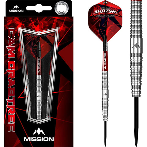 Mission Cam Crabtree Steel Tip Darts 25g