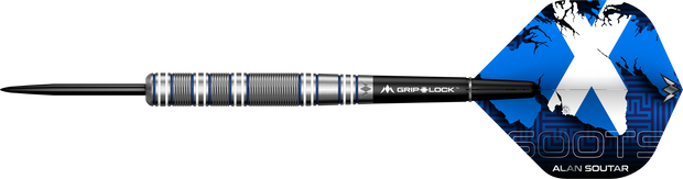 Mission Alan Soutar - Steel Tip - 90% - Blue & White Electo 22g, 24g, 26g, 28g