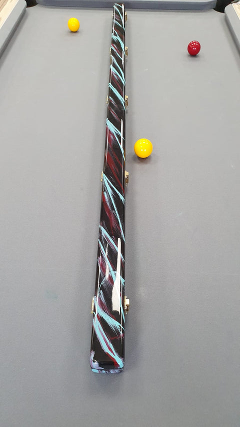 Custom Handmade Fibreglass Resin 50/50 Pool and Snooker Cue Cases - Custom made