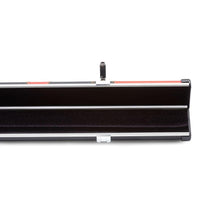 Load image into Gallery viewer, Black &amp; Red Patch Halo Wide Case for One Piece Cue(s)