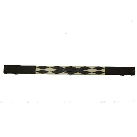 Black & White Diamond Leatherette 3/4 Case
