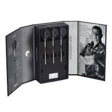 Load image into Gallery viewer, 23g Gary Anderson Noir Steel Tip Unicorn Darts