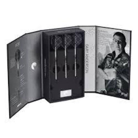 23g Gary Anderson Noir Steel Tip Unicorn Darts
