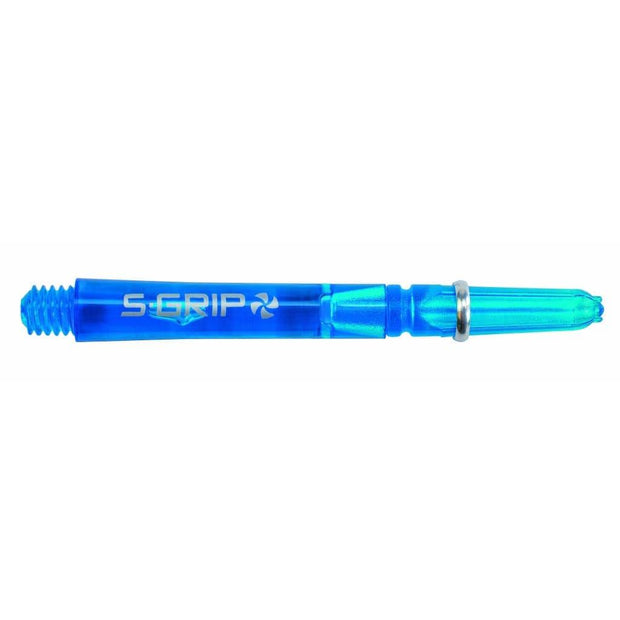 Harrows Darts SuperGrip Spin Blue Short | Harrows Darts | AS Pub Sports
