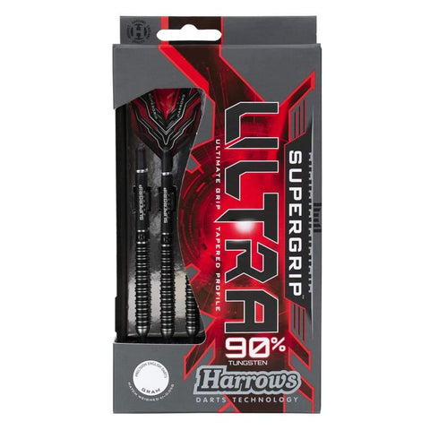 Harrows Darts Supergrip Ultra 90% Tungsten Darts 21g - 30g