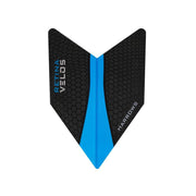 Harrows Darts Velos Retina Flights Black/Aqua | Harrows Darts | AS Pub Sports