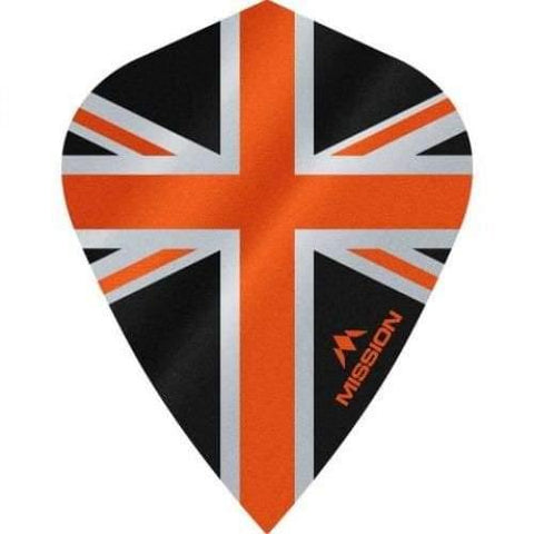 Mission Darts Alliance 100 Union Jack Standard No2 No6 & 