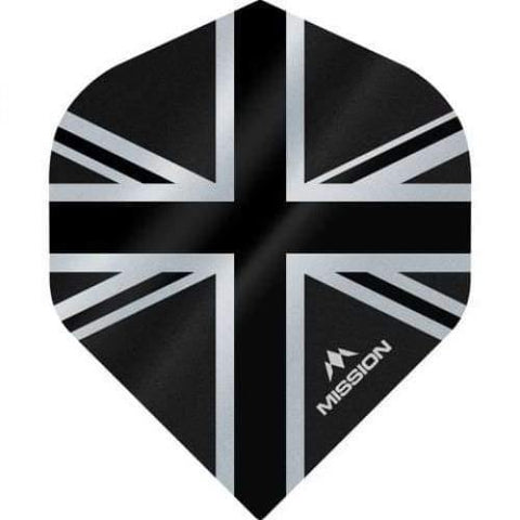 Mission Darts Alliance 100 Union Jack Standard No2 No6 & 