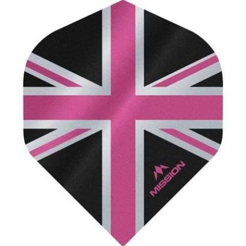Mission Darts Alliance 100 Union Jack Standard No2 No6 & 