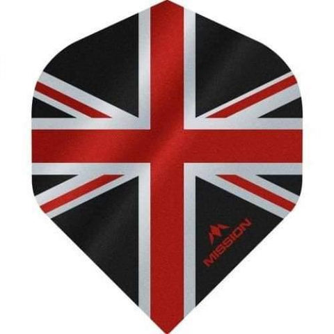 Mission Darts Alliance 100 Union Jack Standard No2 No6 & 