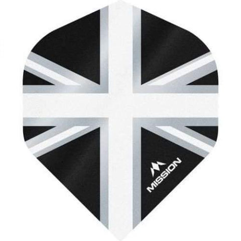 Mission Darts Alliance 100 Union Jack Standard No2 No6 & 