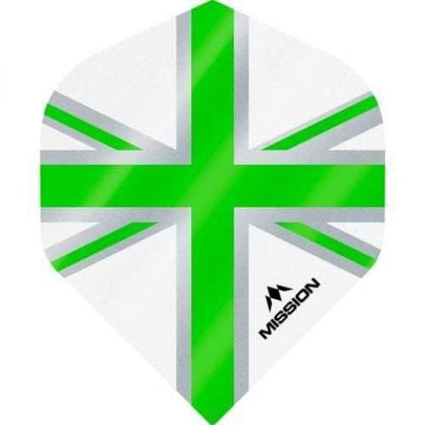 Mission Darts Alliance 100 Union Jack Standard No2 No6 & 