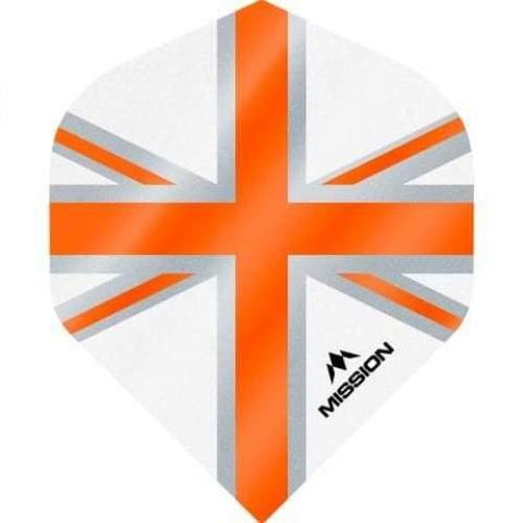 Mission Darts Alliance 100 Union Jack Standard No2 No6 & 