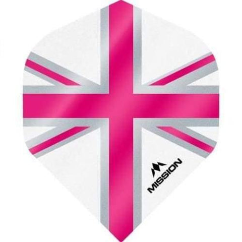Mission Darts Alliance 100 Union Jack Standard No2 No6 & 