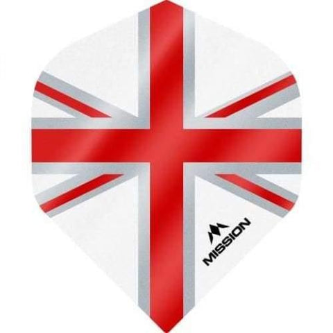 Mission Darts Alliance 100 Union Jack Standard No2 No6 & 