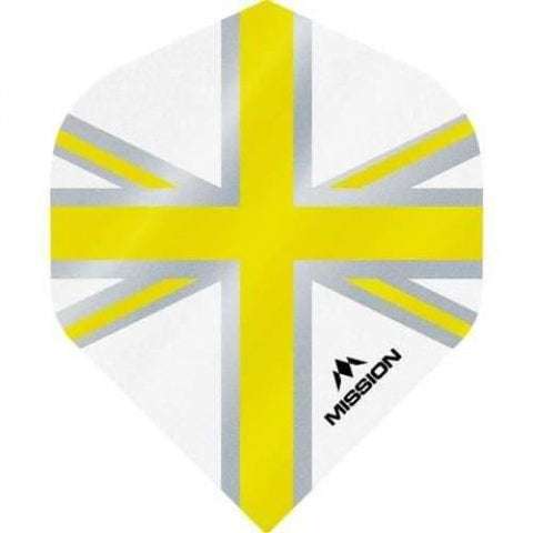 Mission Darts Alliance 100 Union Jack Standard No2 No6 & 
