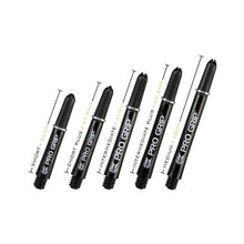 Load image into Gallery viewer, Target Darts Pro Grip Stems Black Intermediate | Target Darts | AS Pub Sports